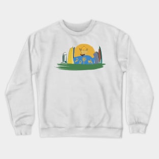 Nur-Sultan city Crewneck Sweatshirt